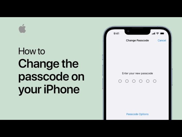 How to Change Password on iPhone