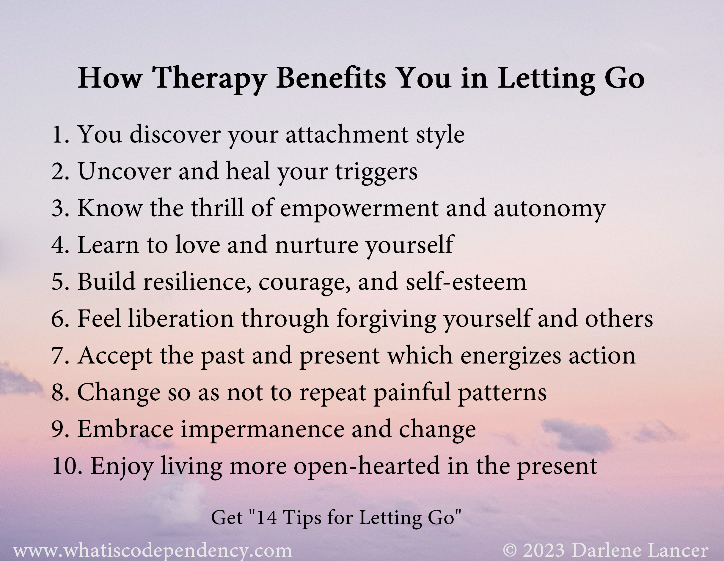 Letting Go of Someone